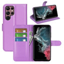 Galaxy S23 Ultra      Pu Wallet Case    [Purple]