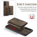 Samsung Galaxy S23+      Magnetic Wallet    Coffee