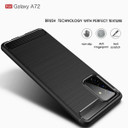 Samsung Galaxy A72      Carbon Fibre Case    Red