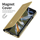 Samsung Galaxy Z Fold5 5G      Mirror Folio Case    Gold