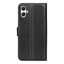 Galaxy A05      Pu Wallet Case    [Black]
