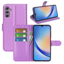Galaxy A24 4G      Pu Wallet Case    [Purple]