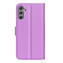 Galaxy A24 4G      Pu Wallet Case    [Purple]