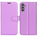 Galaxy A24 4G      Pu Wallet Case    [Purple]