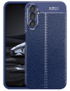 Samsung Galaxy A14      Leather Texture Case    Navy