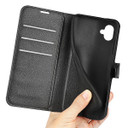 Galaxy A04      Pu Wallet Case    [Black]