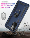 Samsung Galaxy A72      Military Armour Case    Navy