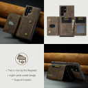 Samsung Galaxy S23 Ultra      Magnetic Wallet    Coffee