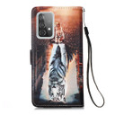 Samsung Galaxy A52      Designer PU Case      Cat&Tiger
