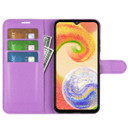 Galaxy A04      Pu Wallet Case    [Purple]