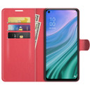 Oppo A74 5G      Pu Wallet Case    [Red]
