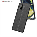 Samsung Galaxy A71 5G      Leather Texture Case    Navy