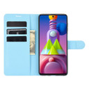 Galaxy M51      Pu Wallet Case    [Lightblue]