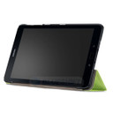 Samsung Galaxy Tab S3 9.7 T820    Tri-Fold PU Case    Green