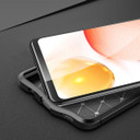 Samsung Galaxy A42      Leather Texture Case    Black