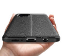 Samsung Galaxy A42      Leather Texture Case    Black