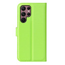 Galaxy S23 Ultra      Pu Wallet Case    [Green]