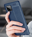Samsung Galaxy A42      Leather Texture Case    Navy