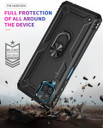 Samsung Galaxy A12      Military Armour Case    Black