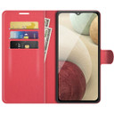 Galaxy M32 4G      Pu Wallet Case    [Red]