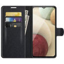 Galaxy M32 4G      Pu Wallet Case    [Black]