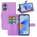 Oppo A17      Pu Wallet Case    [Purple]