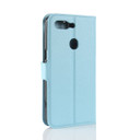 Oppo R15      Pu Wallet Case    [Lightblue]