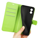 Oppo A38 4G      Pu Wallet Case    [Green]