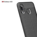 Samsung Galaxy A20/A30      Leather Texture Case    Navy