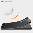 Samsung Galaxy S22+      Carbon Fibre Case    Navy