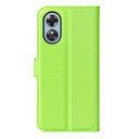Oppo A17      Pu Wallet Case    [Green]