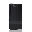 Oppo F1S      Pu Wallet Case    [Black]