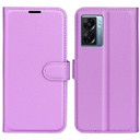 Oppo A77 5G      Pu Wallet Case    [Purple]