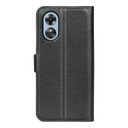 Oppo A17      Pu Wallet Case    [Black]