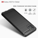 Samsung Galaxy A03      Carbon Fibre Case    Navy