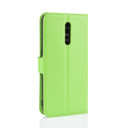 Oppo Reno Z      Pu Wallet Case    [Green]