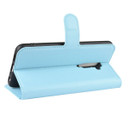 Oppo Reno2      Pu Wallet Case    [Lightblue]