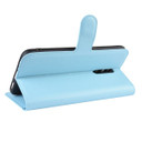 Oppo Reno Z      Pu Wallet Case    [Lightblue]