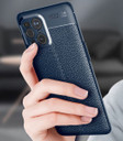 OPPO Find X3 Pro Leather Texture Case Navy