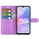 Oppo A78 5G      Pu Wallet Case    [Purple]