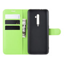 Oppo Reno2      Pu Wallet Case    [Green]