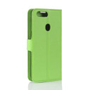 Oppo R11S      Pu Wallet Case    [Green]