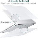 Apple MacBook Pro 13" (M2, 2022) A2338   Matte Hard Case    TranslucentWhite