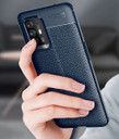 OPPO A94 5G Leather Texture Case Navy