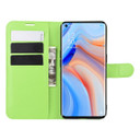 Oppo Reno4 Pro 5G      Pu Wallet Case    [Green]
