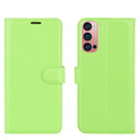 Oppo Reno4 Pro 5G      Pu Wallet Case    [Green]