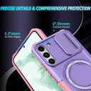 Samsung Galaxy S22+      Magsafe Sliding Cover Case    Purple