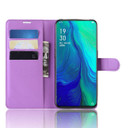 Oppo Reno 10Xzoom      Pu Wallet Case    [Purple]