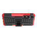 Samsung Galaxy S24+      Heavy Duty Case    Red