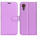 Galaxy Xcover 7      Pu Wallet Case    [Purple]
